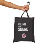 Load image into Gallery viewer, Tote Bags – &quot;Release the Sound&quot; Collection
