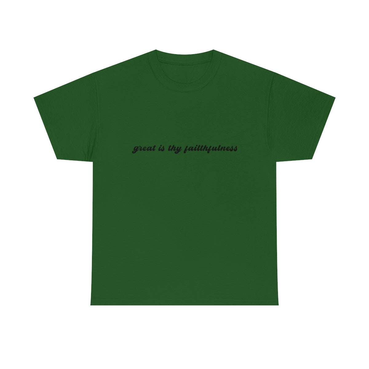 "Great is Thy Faithfulness" Tee - Unisex Heavy Cotton Tee