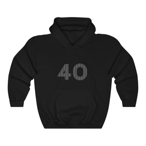 "40" Hoodie - Unisex Heavy Blend™ Hooded Sweatshirt