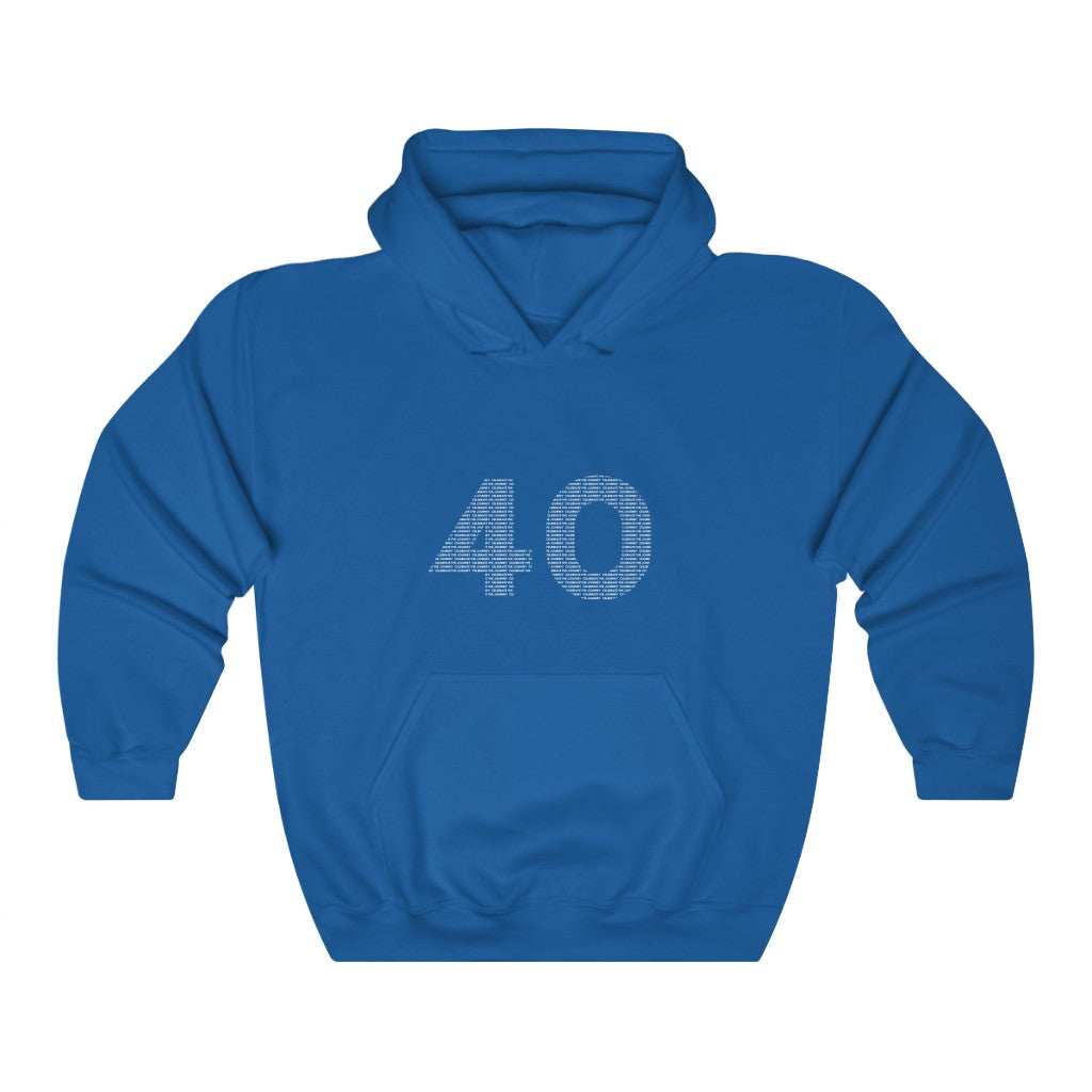 "40" Hoodie - Unisex Heavy Blend™ Hooded Sweatshirt