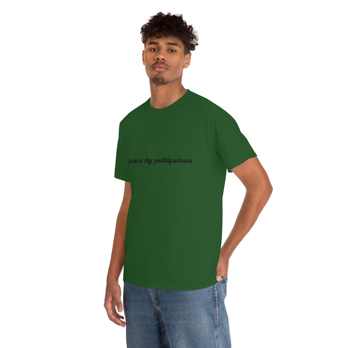 "Great is Thy Faithfulness" Tee - Unisex Heavy Cotton Tee