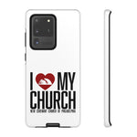 Load image into Gallery viewer, I Love My Church Phone Cases (Apple &amp; Samsung)
