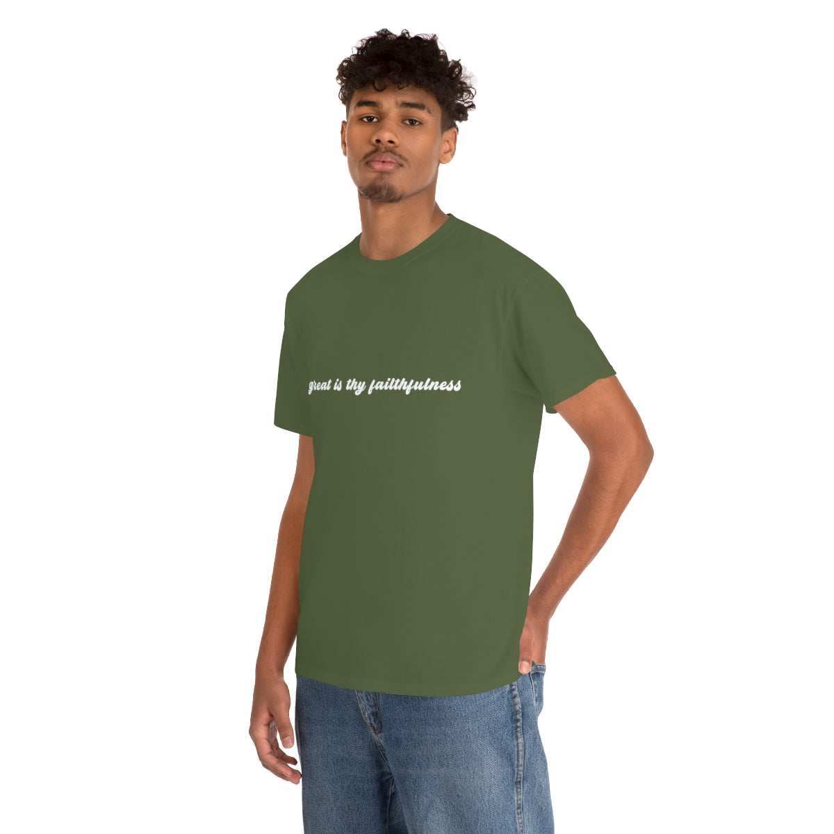 "Great is Thy Faithfulness" Tee - Unisex Heavy Cotton Tee