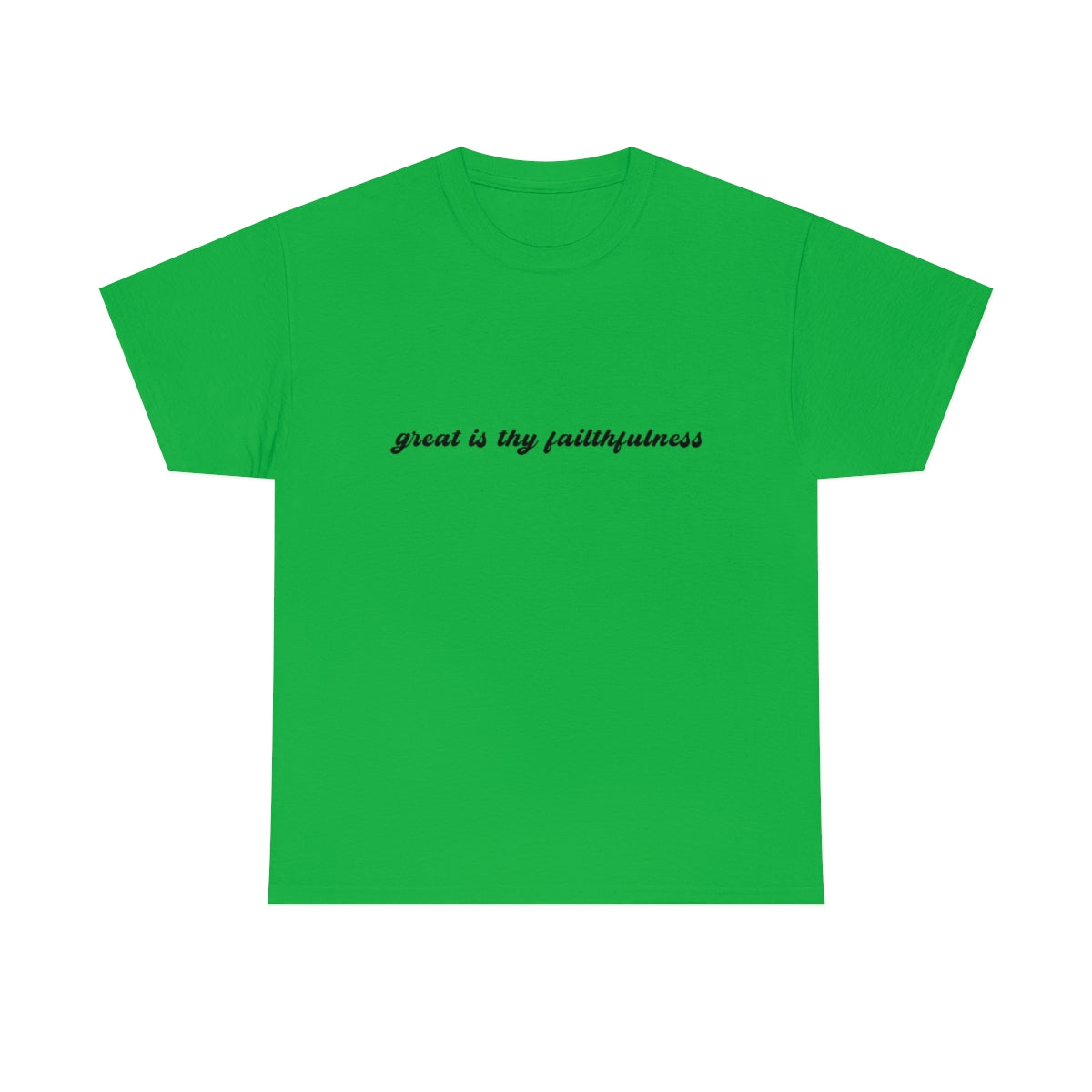 "Great is Thy Faithfulness" Tee - Unisex Heavy Cotton Tee