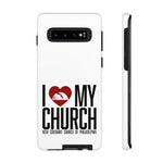Load image into Gallery viewer, I Love My Church Phone Cases (Apple &amp; Samsung)
