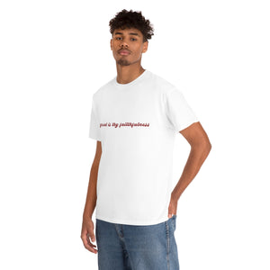"Great is Thy Faithfulness" Tee - Unisex Heavy Cotton Tee