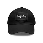 Load image into Gallery viewer, Inspire Hat with Leather Patch
