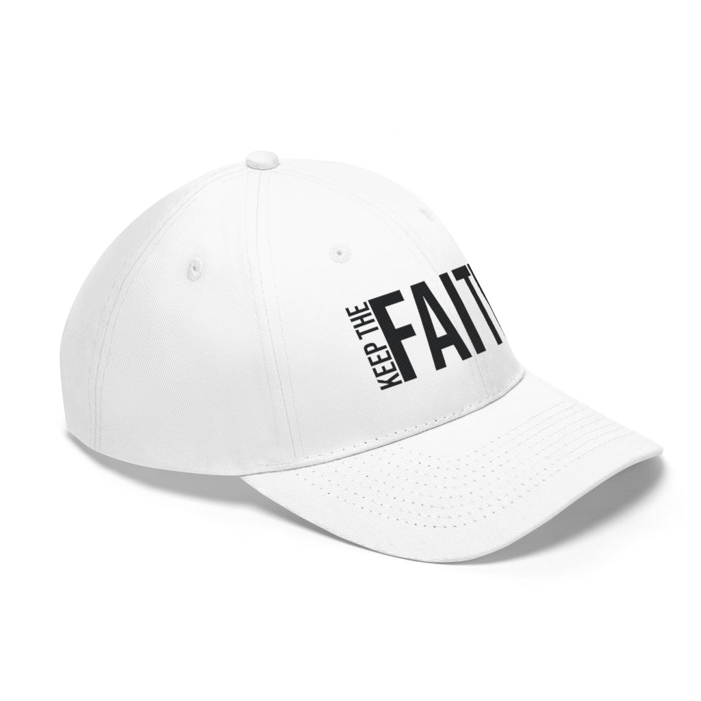 "Keep The Faith" Unisex Twill Hat