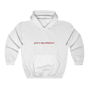 "Great is Thy Faithfulness" - Unisex Heavy Blend™ Hooded Sweatshirt