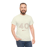 Load image into Gallery viewer, 40 Tee - Unisex Heavy Cotton Tee
