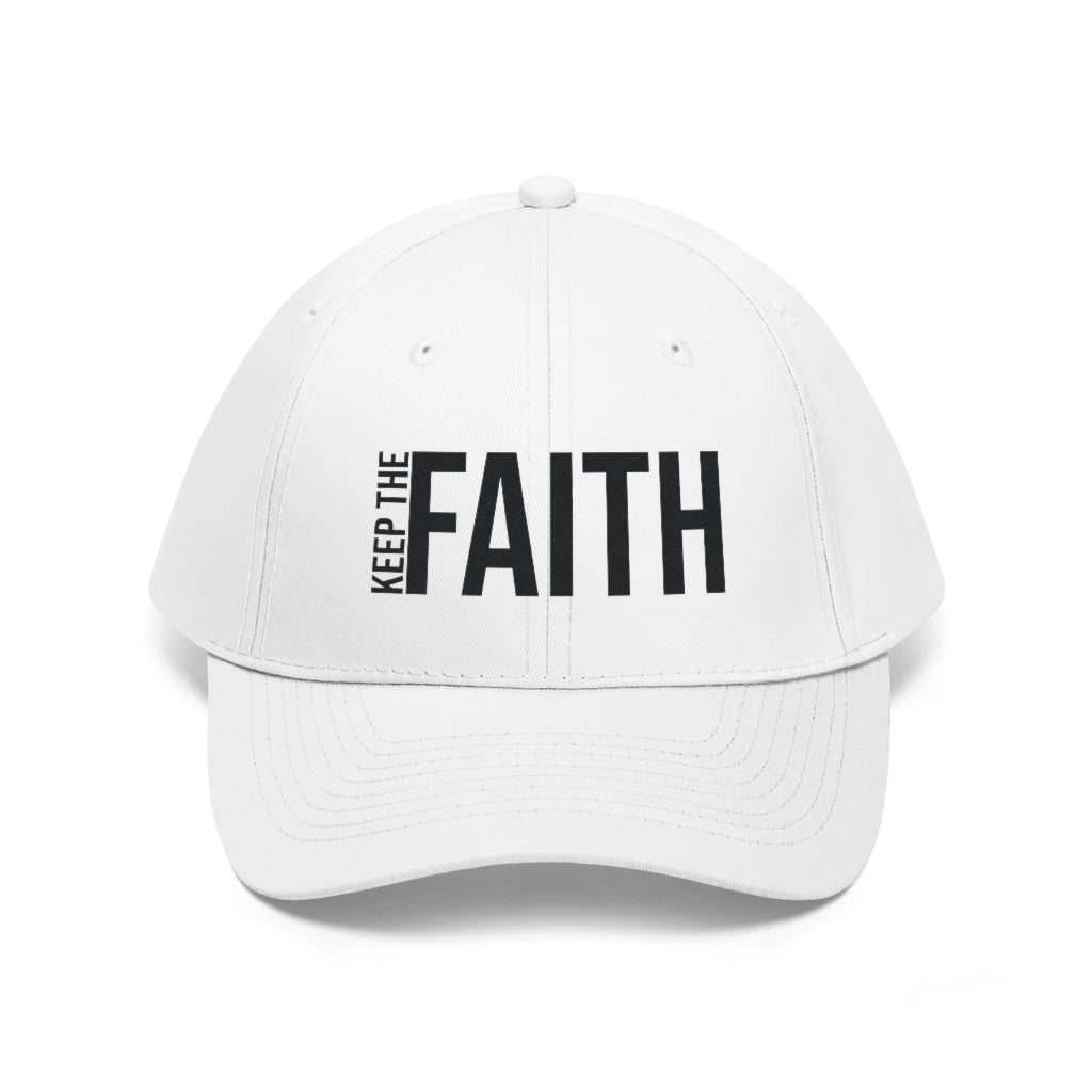 "Keep The Faith" Unisex Twill Hat