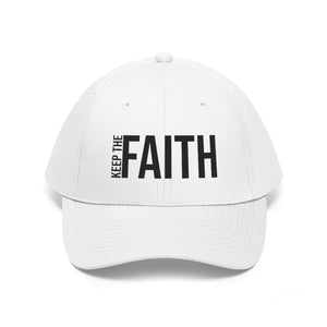"Keep The Faith" Unisex Twill Hat