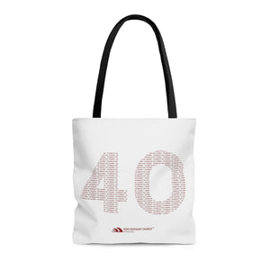 40th Anniversary Tote Bag