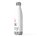 Load image into Gallery viewer, &quot;i am black history&quot; 20oz Insulated Bottle
