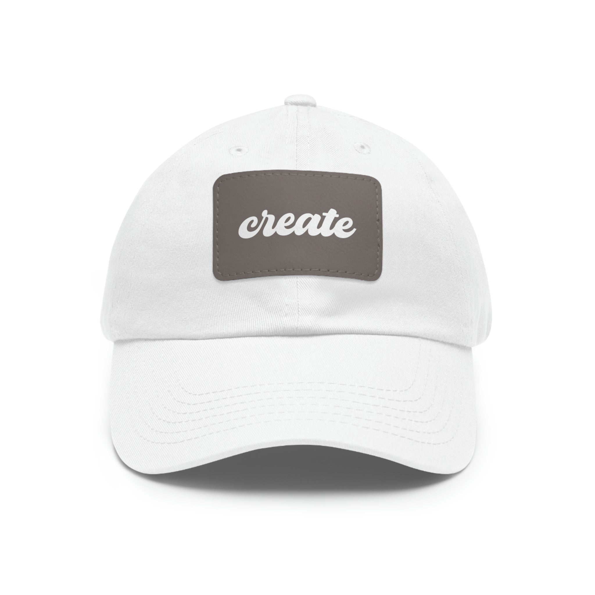 Create Hat with Leather Patch