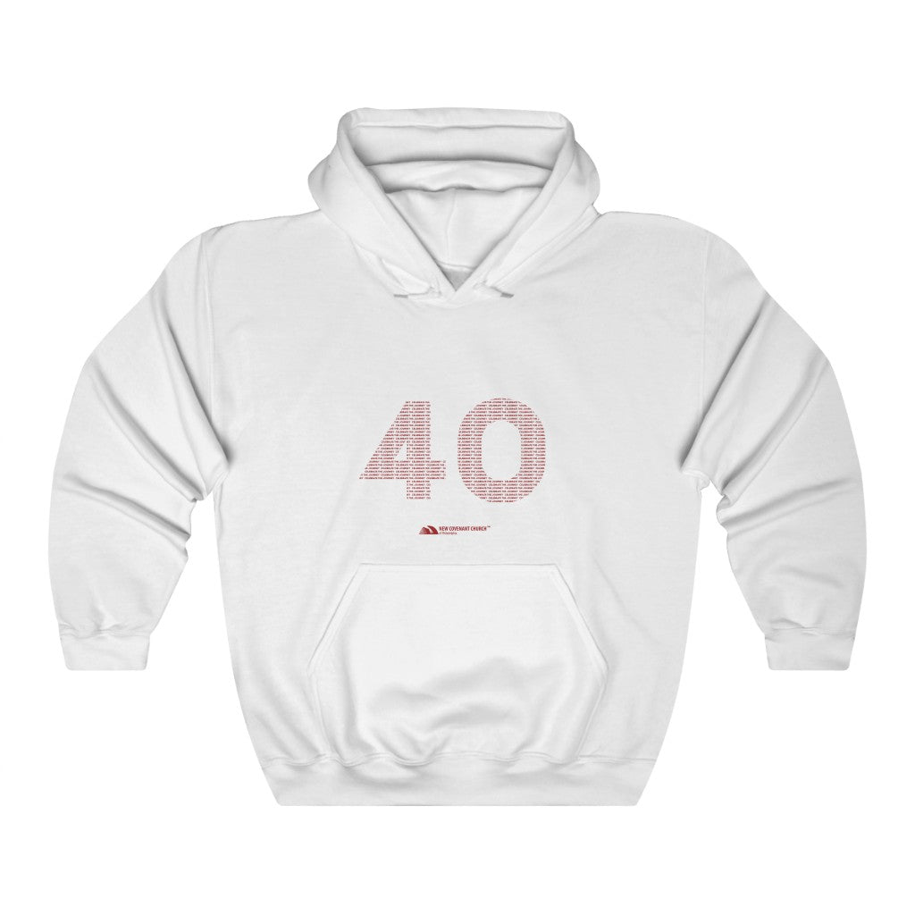 "40" Hoodie - Unisex Heavy Blend™ Hooded Sweatshirt